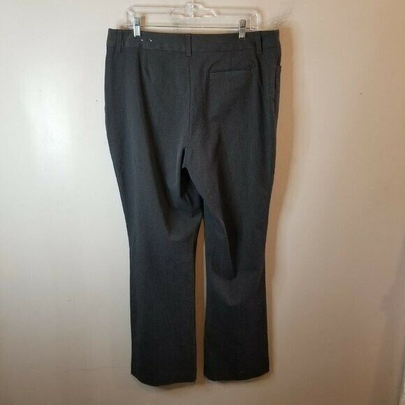 St. John's Bay Womens Size 14 Gray Solid Bootcut Dress Pants - Picture 11 of 11